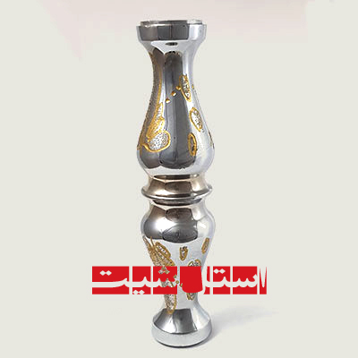 دوسر گلابی برنجی 38 کروم قلمزده