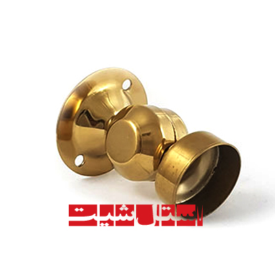 یکسر دیواری 51 طلایی استیل 304