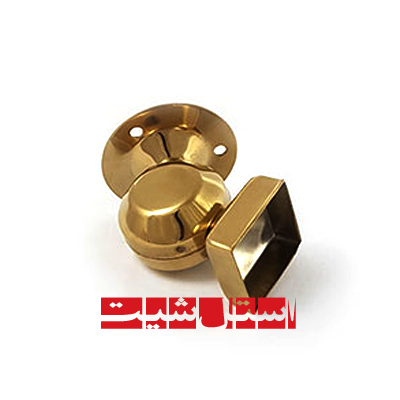یکسر دیواری 40×40 طلایی استیل 304