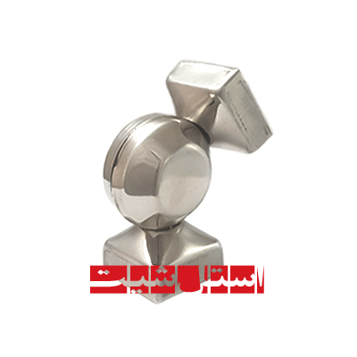 زانو دوسر 40*40 استیل 304