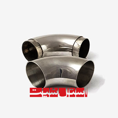 زانو 90 درجه 51 فیتینگی استیل 304