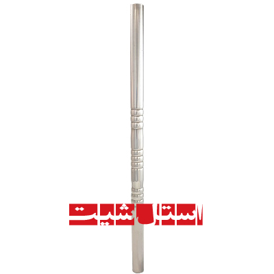 پایه دوسر گلابی 25 استیل 304